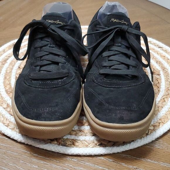 Maui and Sons Mens Black Suede Loafer, Size 8.5 - Picture 2 of 8